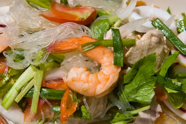 泰国海鲜沙拉 — 图库照片