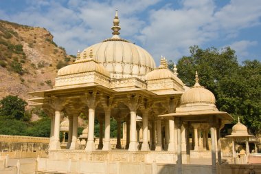 gatore kı chhatriyan, jaipur, İstanbul, Türkiye.