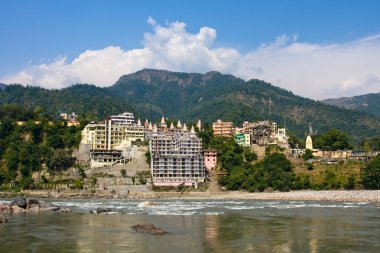 Yoga karmaşık rishikesh, uttaranchal, Hindistan