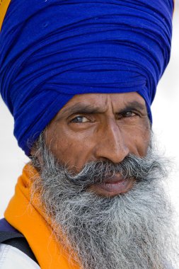 amritsar, Hindistan'ın Sih erkeklerde.