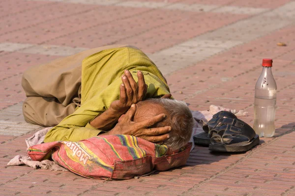 Pobre em Haridwar, Índia — Fotografia de Stock