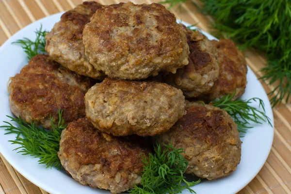 Fried cutlet — Stock Photo, Image