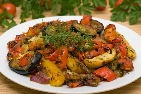 Roasted vegetables — Stock Photo, Image