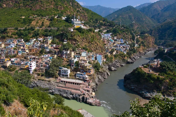 Devprayag, uttarakhand, Indie. — Zdjęcie stockowe