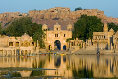 Gadi sagar kapısı, jaisalmer, Hindistan