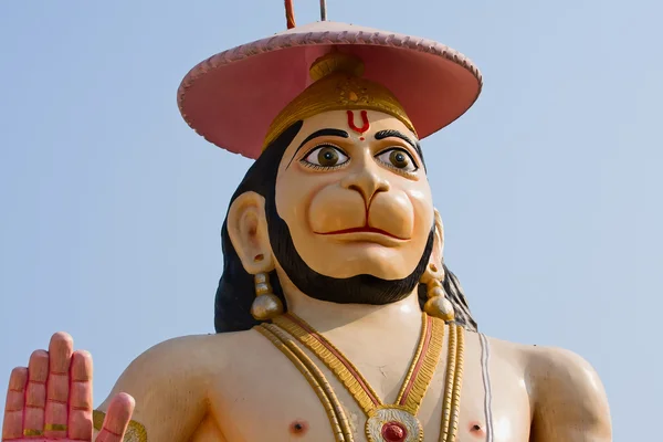 Hanuman standbeeld in rishikesh, india — Stockfoto