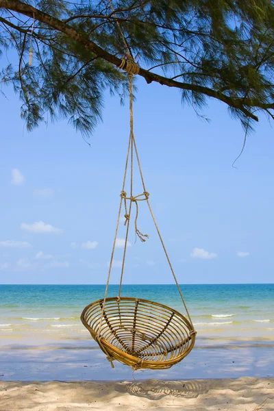 Hermosa playa tropical — Foto de Stock