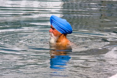 amritsar, Hindistan Sih man.