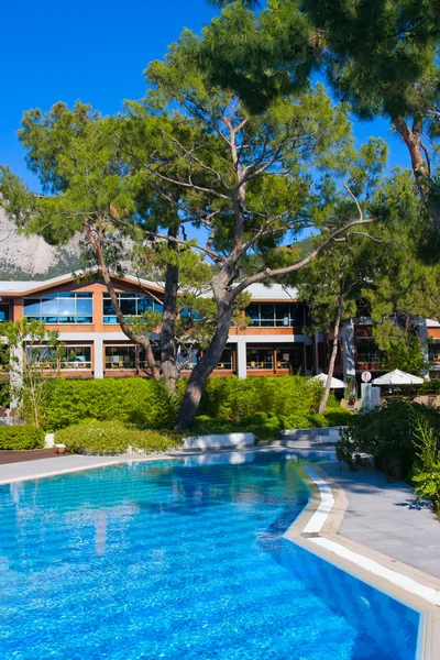 Swimming pool in Turkey — Stock Photo, Image