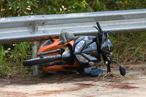 Accidente de motocicleta —  Fotos de Stock