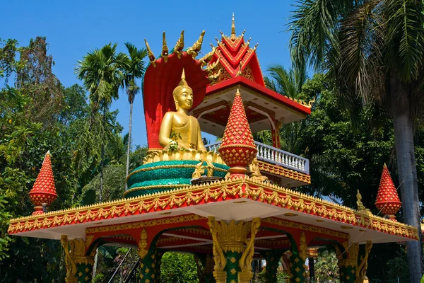 Ναός στην vientiane, Λάος — Φωτογραφία Αρχείου