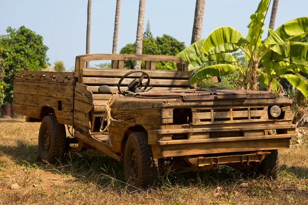 Carro na selva — Fotografia de Stock