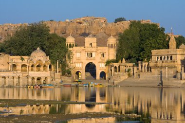 Gadi sagar kapısı, jaisalmer, Hindistan
