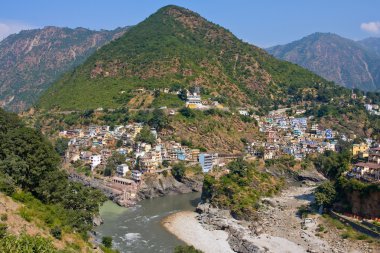 devprayag. Uttarakhand, Hindistan.