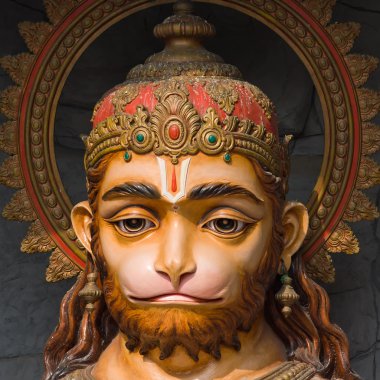 rishikesh, Hindistan Hanuman heykeli
