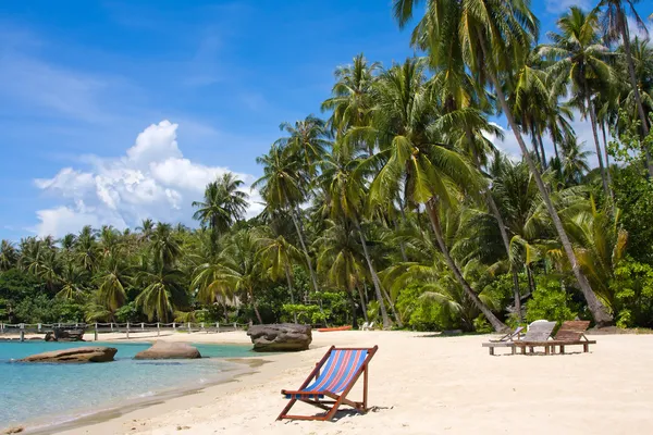 Praia tropical — Fotografia de Stock