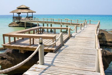 Güzel tropikal plaj