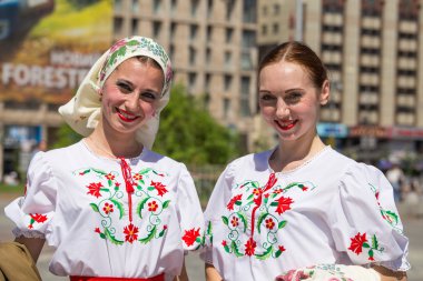 geçit töreni zafer Mayıs 9, 2013 kiev, Ukrayna
