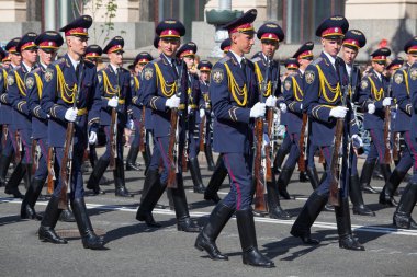 geçit töreni zafer Mayıs 9, 2013 kiev, Ukrayna