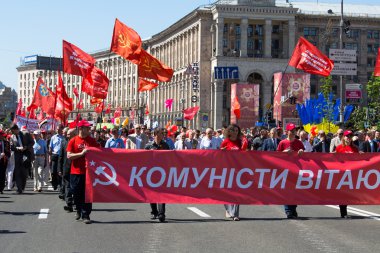 geçit töreni zafer Mayıs 9, 2013 kiev, Ukrayna