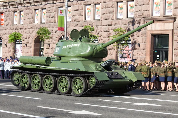 Parade Victory on May 9, 2013 Kiev, Ukraine — Stock Photo, Image