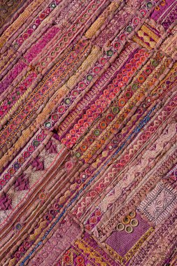 Hint patchwork halı Rajasthan, Asya