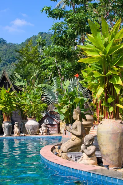 Swimming pool, Thailand. — Stock Photo, Image