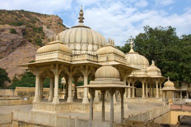 gatore kı chhatriyan, jaipur, İstanbul, Türkiye.