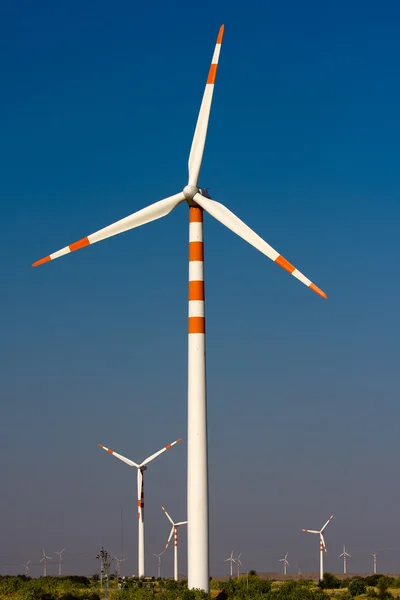 Windmolens, india — Stockfoto