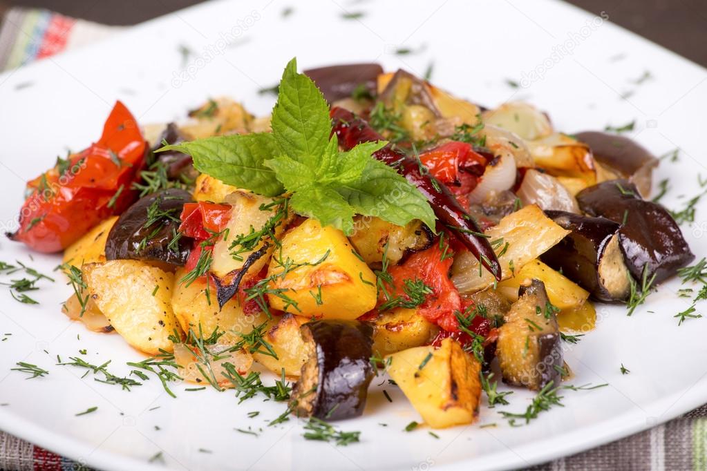 Roasted vegetables