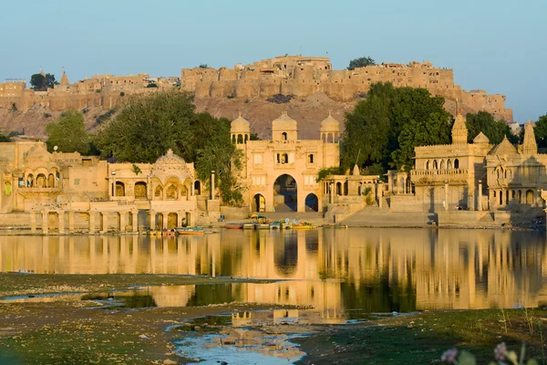 Gadi Sagar Gate, Jaisalmer, Índia — Fotografia de Stock