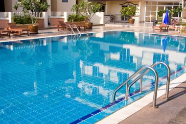 spa resort yüzme havuzunda .