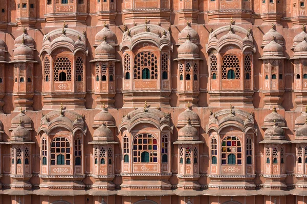 Hawa mahal είναι ένα παλάτι στο jaipur, Ινδία — Φωτογραφία Αρχείου