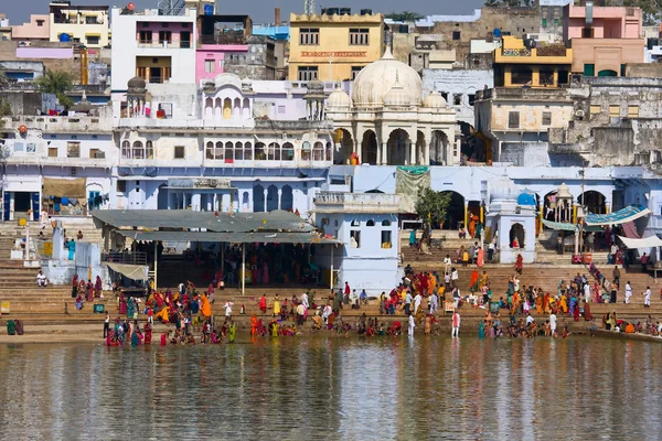 Pushkar fair (pushkar camel mela) rajasthan, Indien — Stockfoto