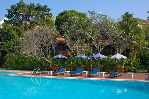 Piscina, Tailândia . — Fotografia de Stock