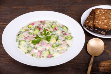 Sebze çorbası ( okroshka )