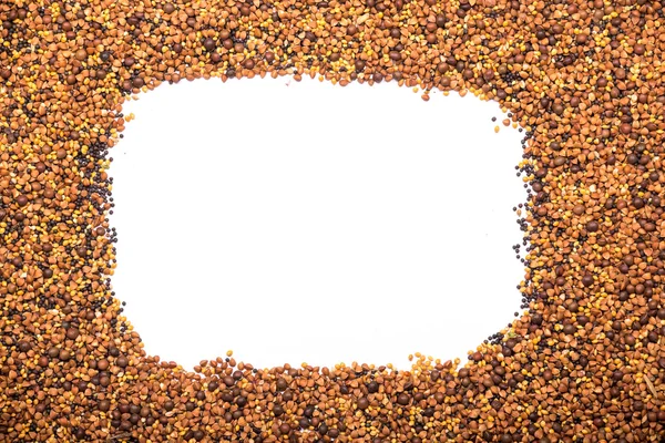 Framework of birdseed - background — Stock Photo, Image