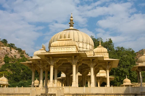 Gatore ki chhatriyan, jaipur, rajasthan, Indie. — Stock fotografie