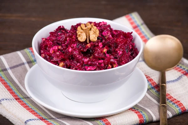 Salada de beterraba — Fotografia de Stock