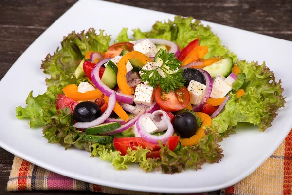 Greek salad — Stock Photo, Image