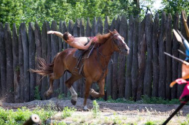 Kazak festival, khortytsya, Ukrayna.