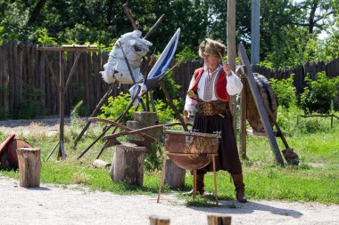 Kazak festival, khortytsya, Ukrayna.