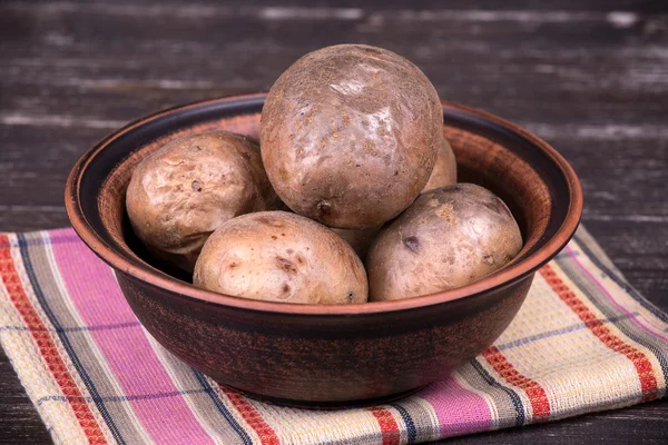 Bakad potatis — Stockfoto