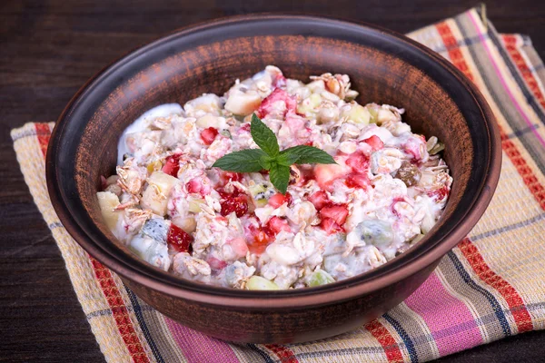 Müsli mit Beeren — Stockfoto