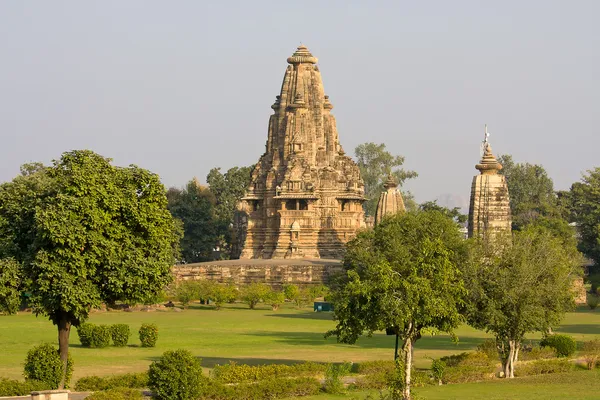 Templo hindu de Vishwanatha em Khajuraho, Índia — Fotografia de Stock