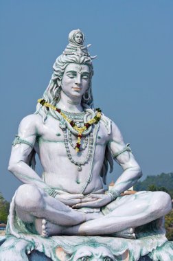 Shiva heykelinin rishikesh, Hindistan