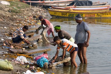 Varanasi, Hindistan.