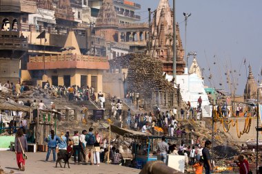 Varanasi, Hindistan.