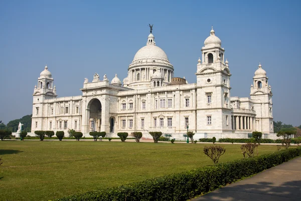 维多利亚女王纪念碑-加尔各答 (加尔各答)-印度 — 图库照片