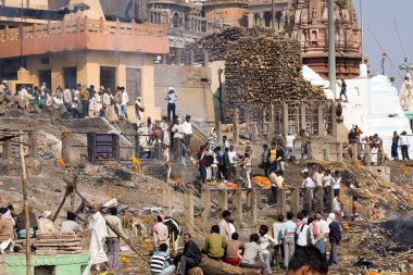 Varanasi, Hindistan.
